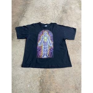 Vintage Alex Grey Tool Psychedelic Surrealism Shirt
